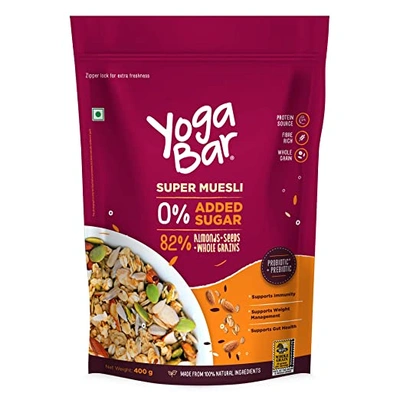 Yogabar Wholegrain Breakfast Muesli-36311