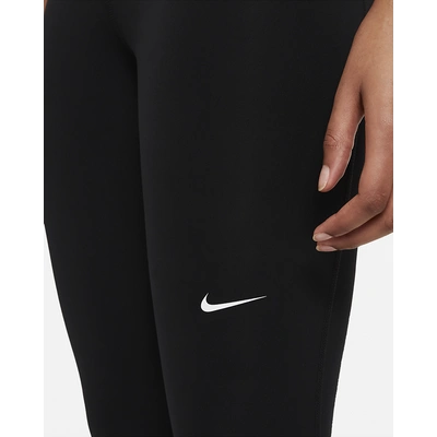 Nike Womens Mid-Rise Leggings-Black-L-2