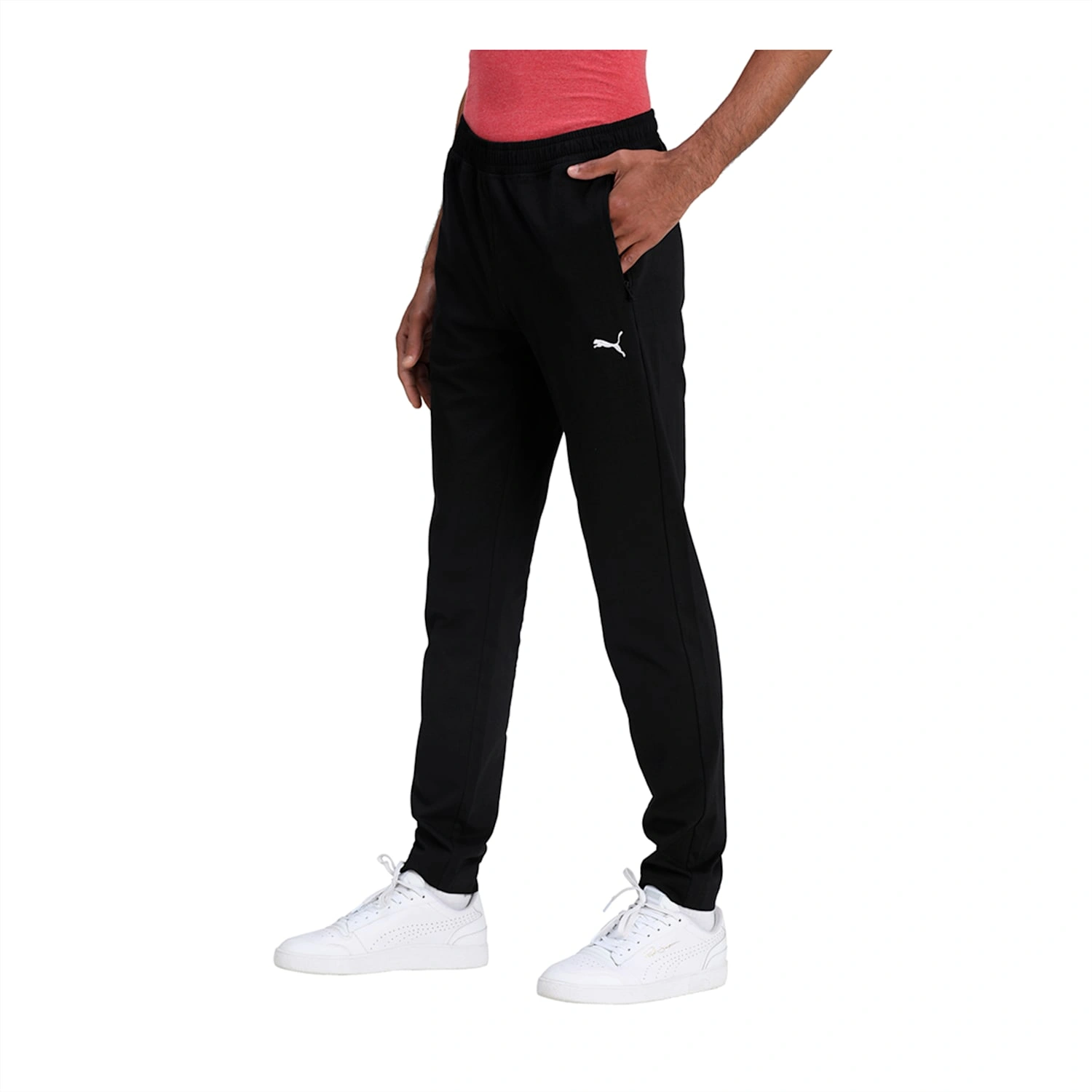 Puma T7 Trend 7Etter Track Pants Pt PUMA BLACK 538343  PUMA Small Logo  sweatshirt in white  01