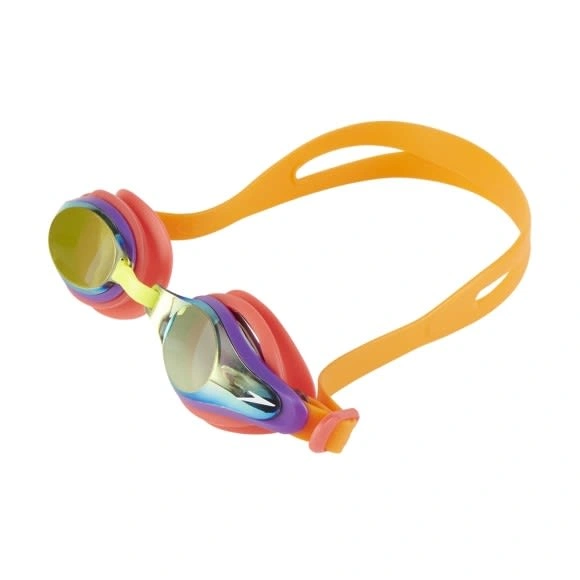 Speedo 811320B989 Blend Mariner Supreme Goggles for Kids-Orange Gold-JR-2