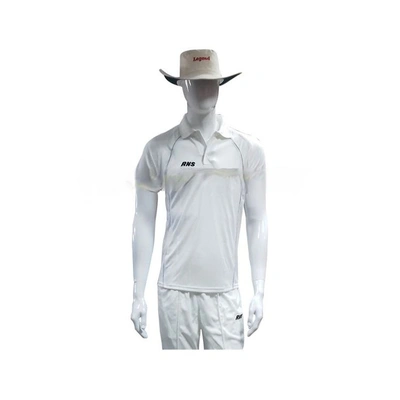 RNS Premium White Half Sleeve Cricket T-Shirt-31921