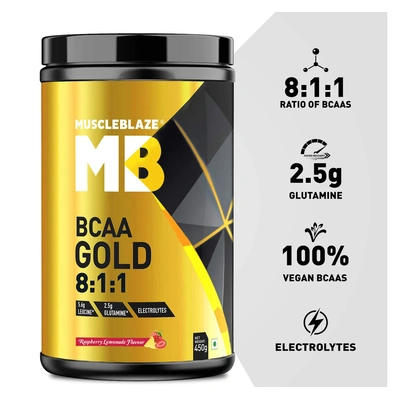 Muscleblaze Bcaa Gold 0.99 Lb Muscle Recovery-FRUIT SPLASH-0.99 Lbs-1