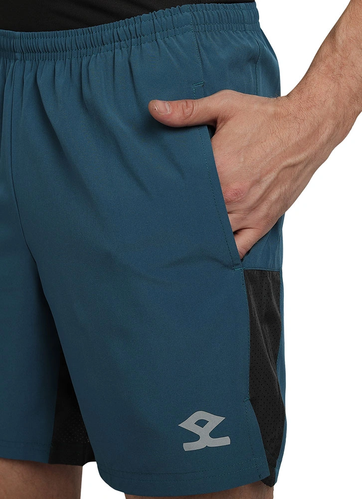 SHREY PRO DOUBLE LAYER SHORTS-DARK TEAL-L-4