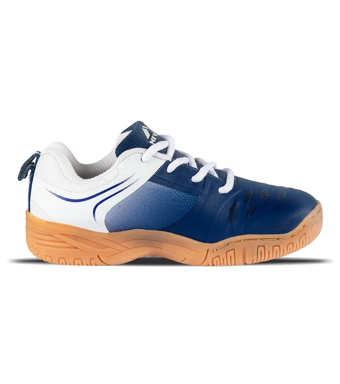 Nivia Hy-Court 2.0 Kids Badminton Shoes-BLUE WHITE-S13-1