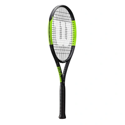 WILSON BLADE FEEL 100 Lawn Tennis Racquet-BLACK-GREEN-FS-1