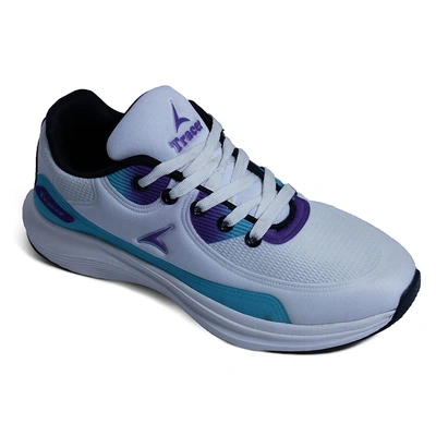 TRACER Women's Track-L-1351 Running Shoes-6-WHITE/PURPLE-3