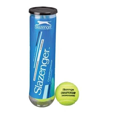 Slazenger Championship Lawn Tennis Balls-GREEN-3 Pc Pack-1