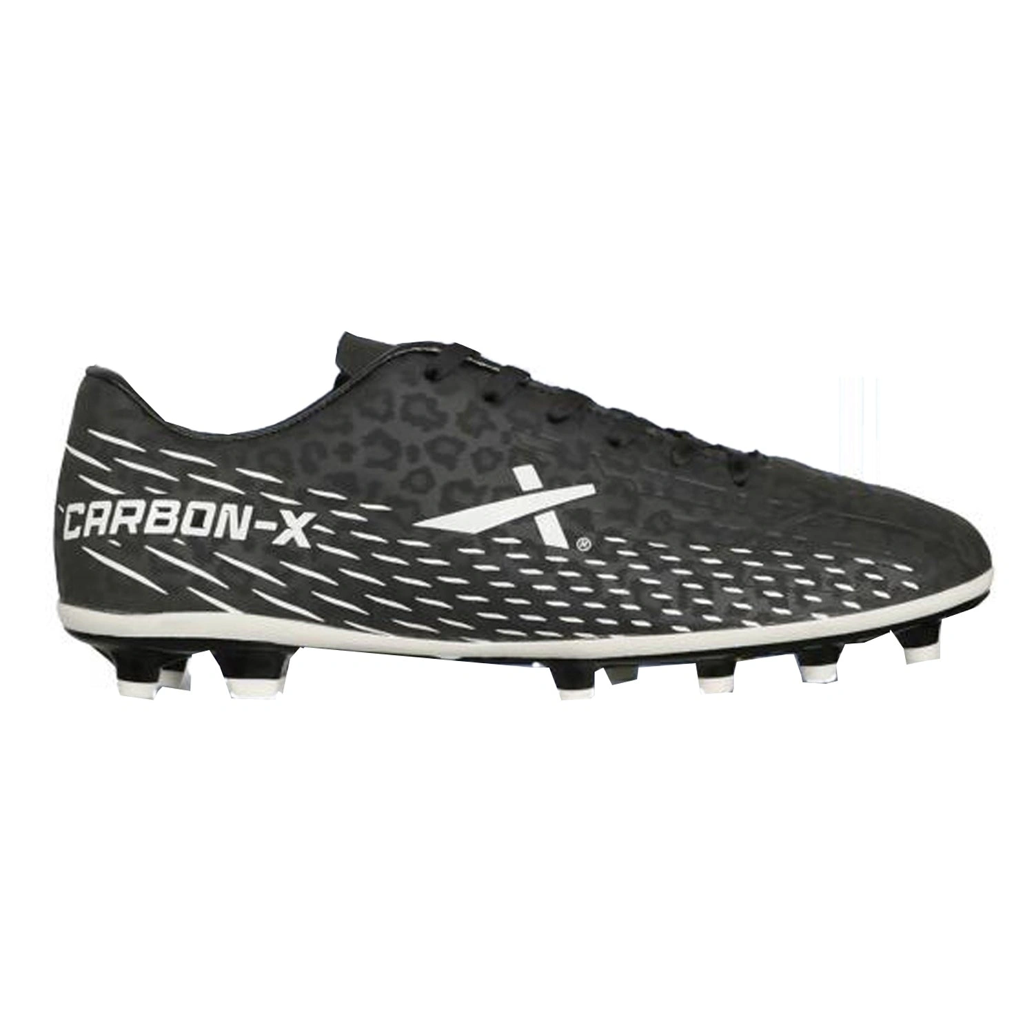 Vector X Carbon-X Football Stud-BLACK/WHITE-10-2