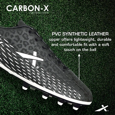 Vector X Carbon-X Football Stud-BLACK/WHITE-8-5