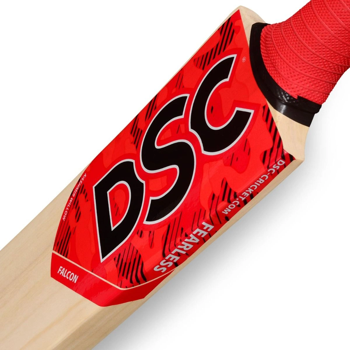 DSC Wildfire Falcon Kashmir Willow Tennis Cricket Bat: Durable Cricket Bat for Junior Players with Toe Guard Protection-FS-3