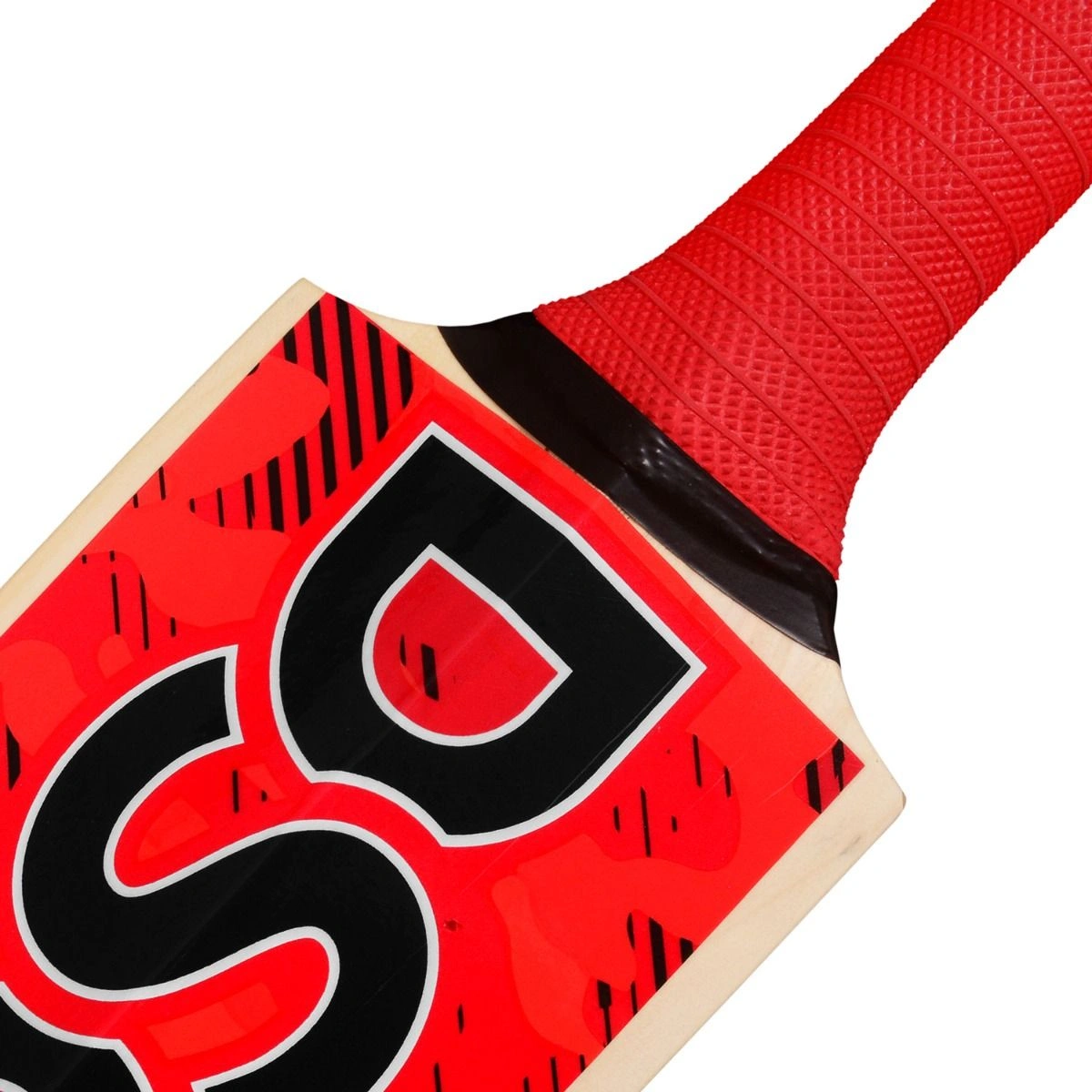 DSC Wildfire Falcon Kashmir Willow Tennis Cricket Bat: Durable Cricket Bat for Junior Players with Toe Guard Protection-FS-6