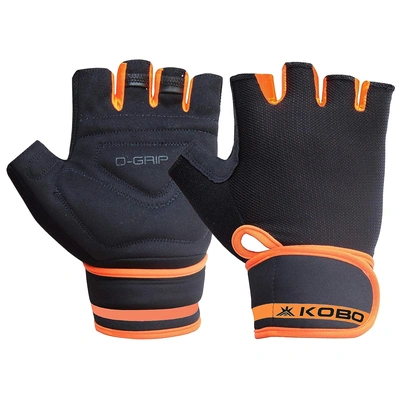 Kobo WTG-45 Weight Lifting Gym Gloves Hand Protector for Fitness Training