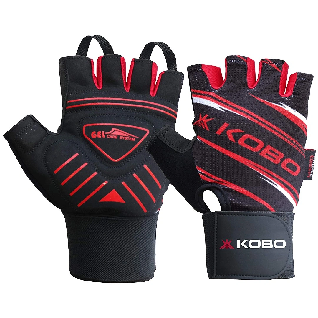 Kobo WTG-37 Gym Gloves with Wrist Support-21619