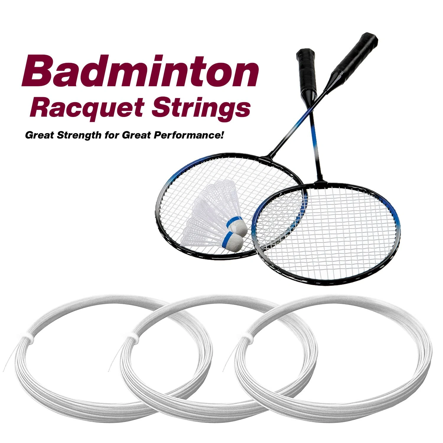 Transform String 101 Pro Badminton String (1 Pcs)-WHITE-2