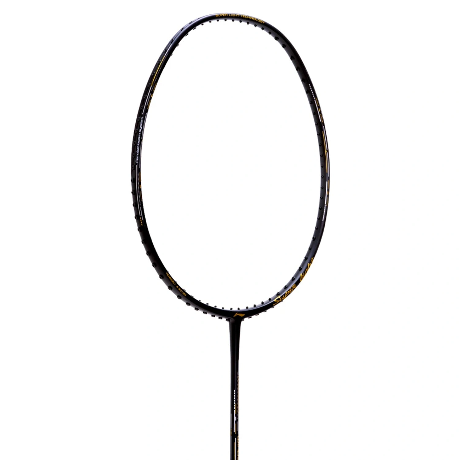 LI-NING WINDSTORM 79 S BADMINTON RACQUETS-BLACK/GOLD-FS-3