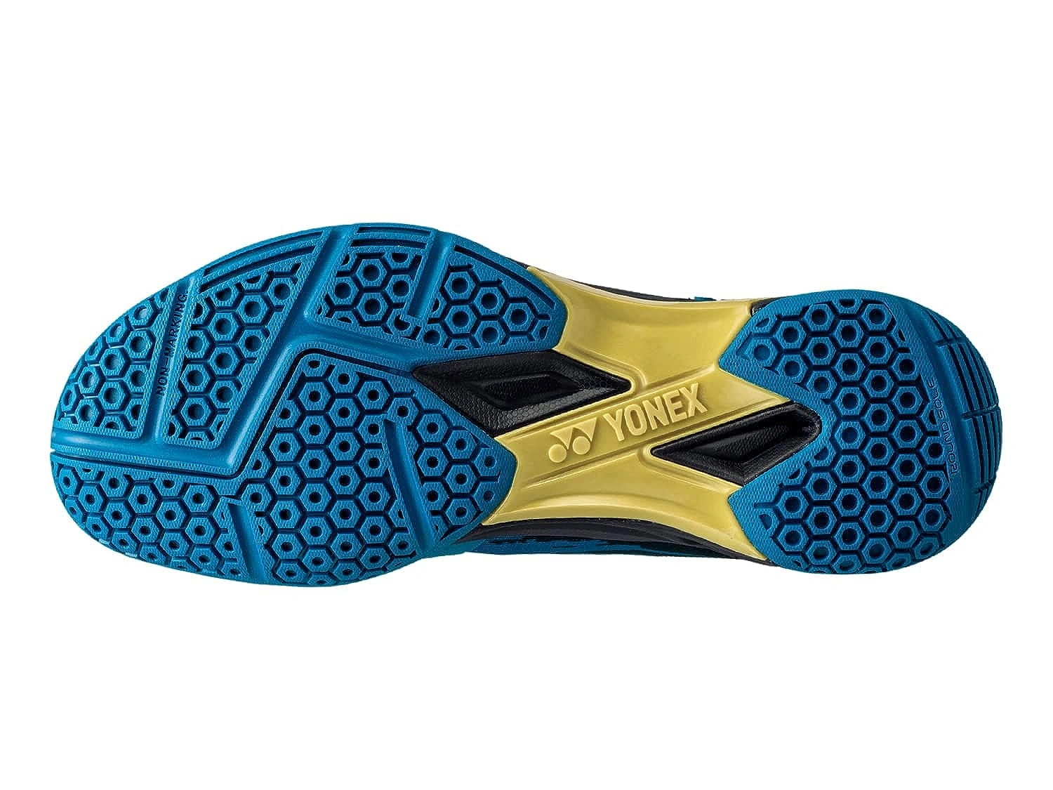 Yonex Power Cushion Cascade Drive Badminton Shoes-8-TEAL BLUE-2