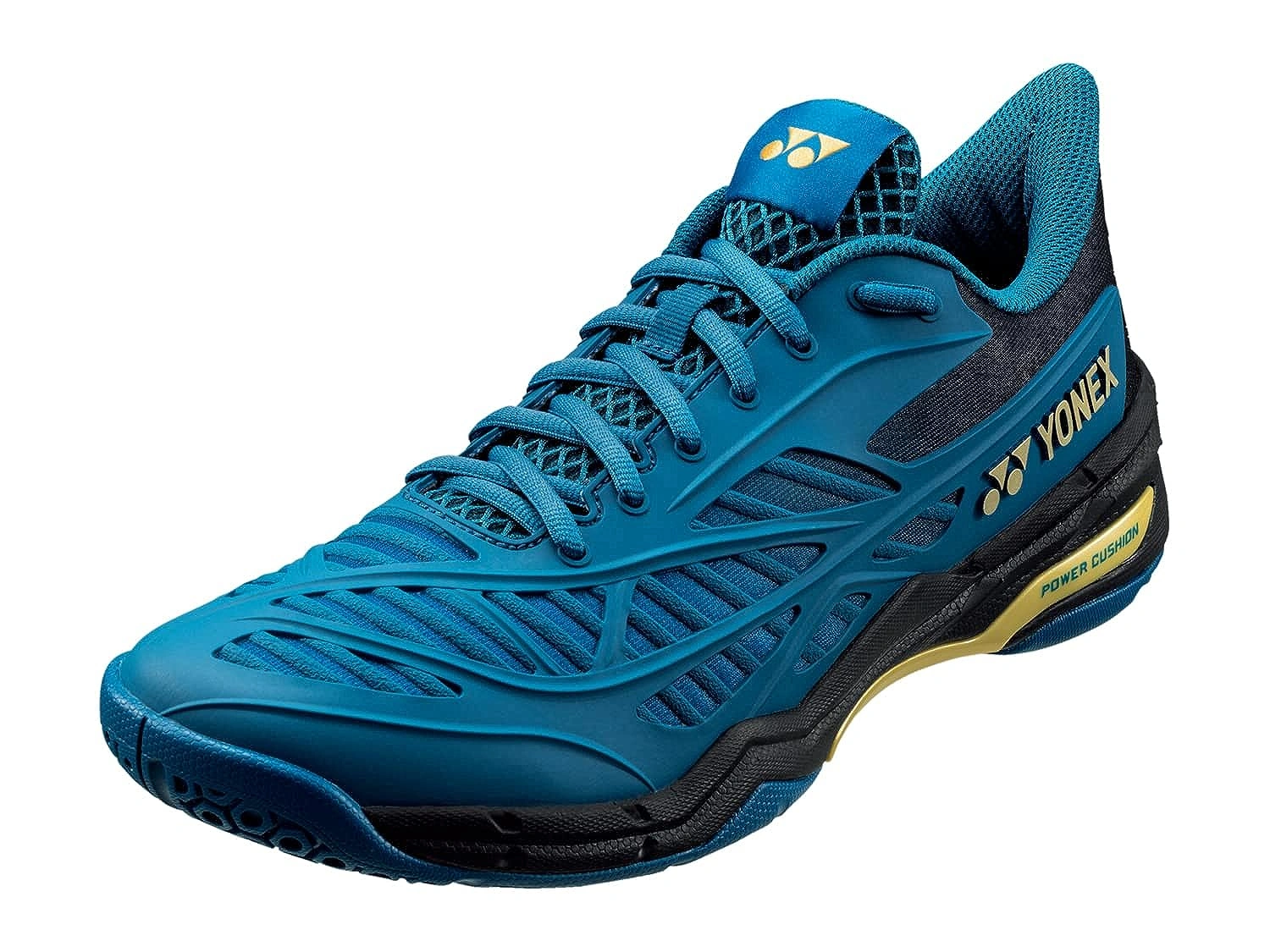 Yonex Power Cushion Cascade Drive Badminton Shoes-8-TEAL BLUE-3
