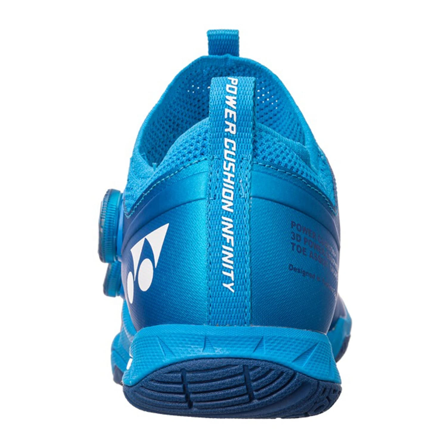 YONEX SHB Infinity 2 EX Power Cushion Badminton Shoes-10-METALIC BLUE-4