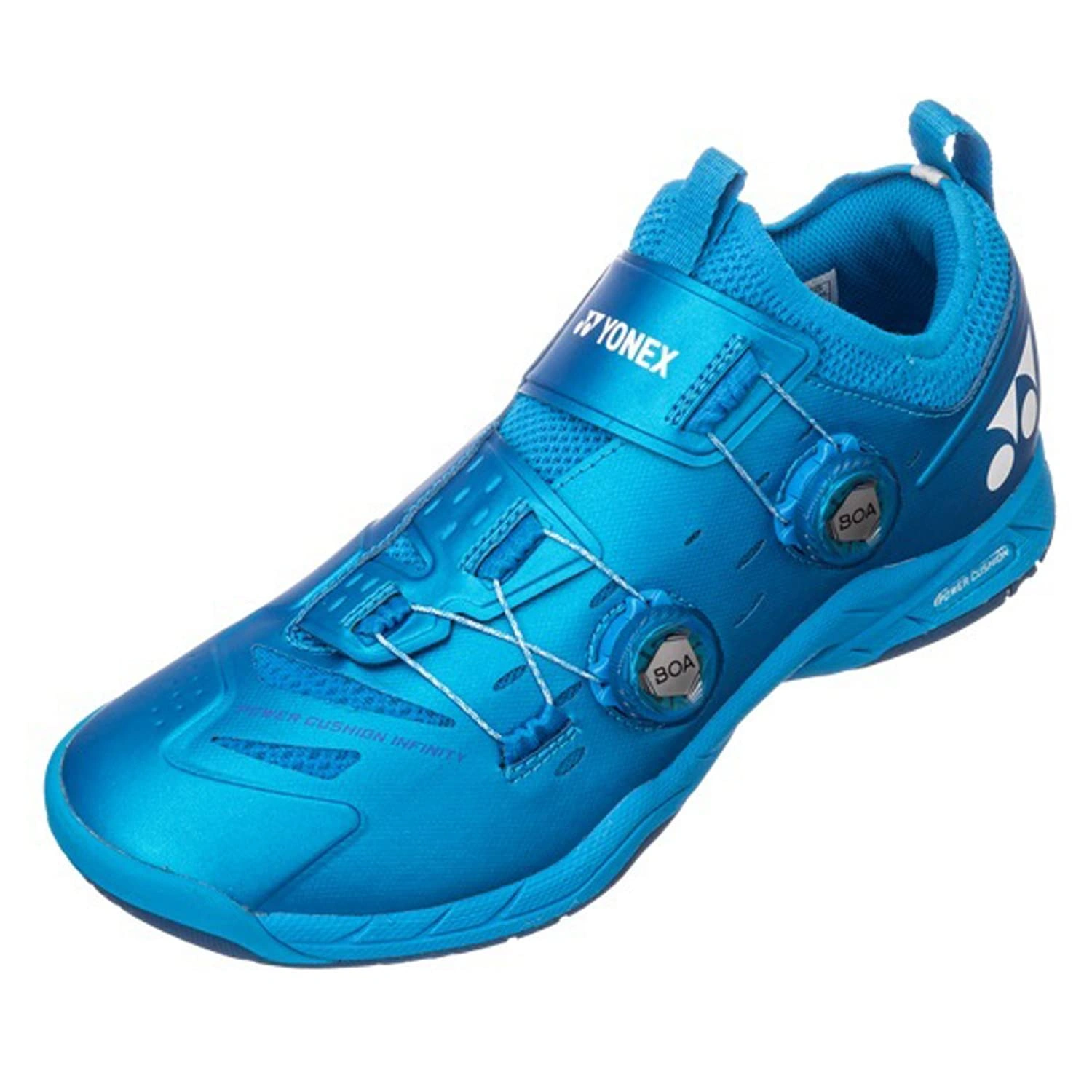 YONEX SHB Infinity 2 EX Power Cushion Badminton Shoes-10-METALIC BLUE-8