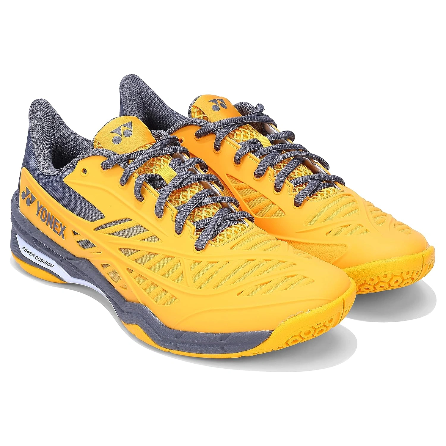 Yonex Power Cushion Cascade Drive Badminton Shoes-YELLOW GRAPHITE-10-4