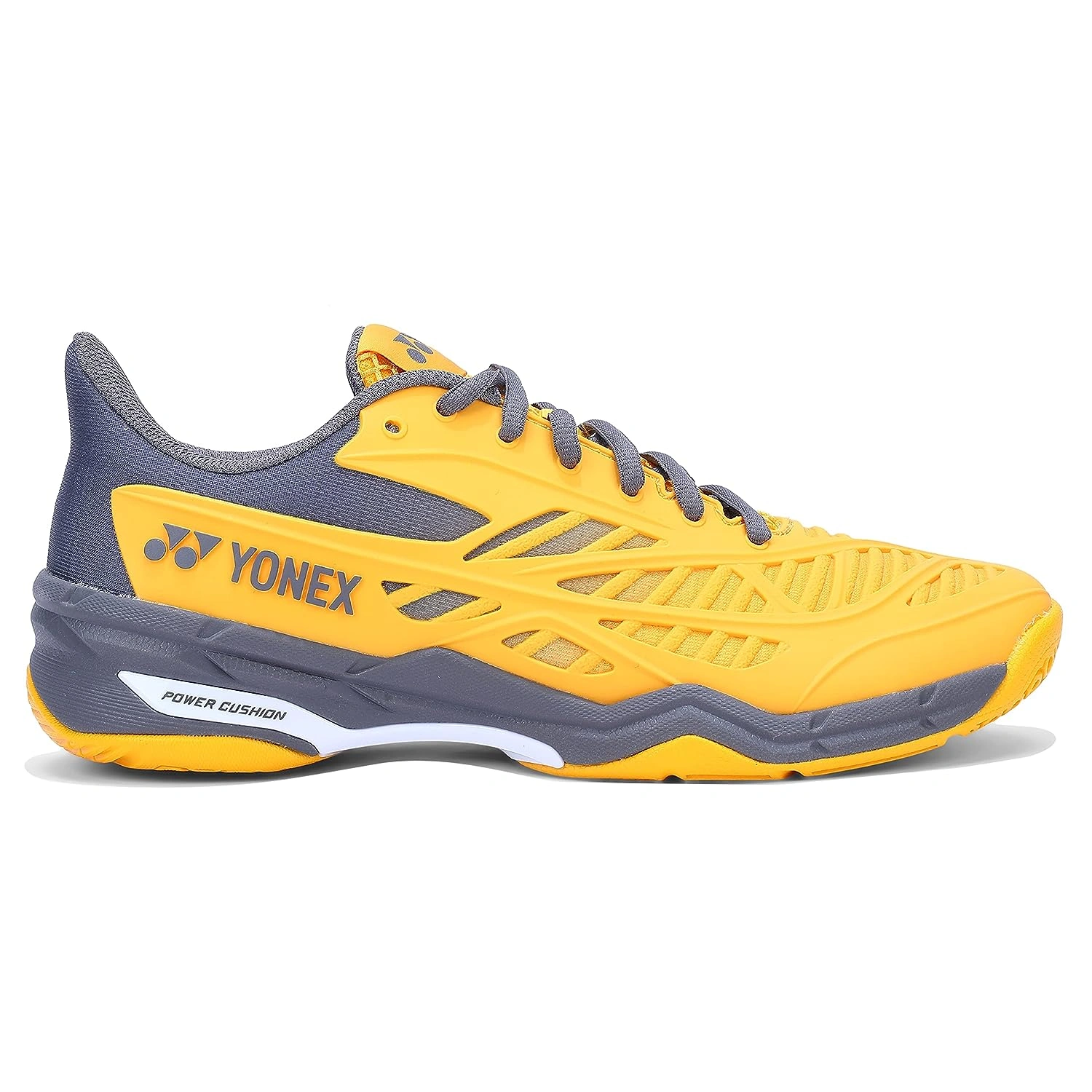 Yonex Power Cushion Cascade Drive Badminton Shoes-11-YELLOW GRAPHITE-1