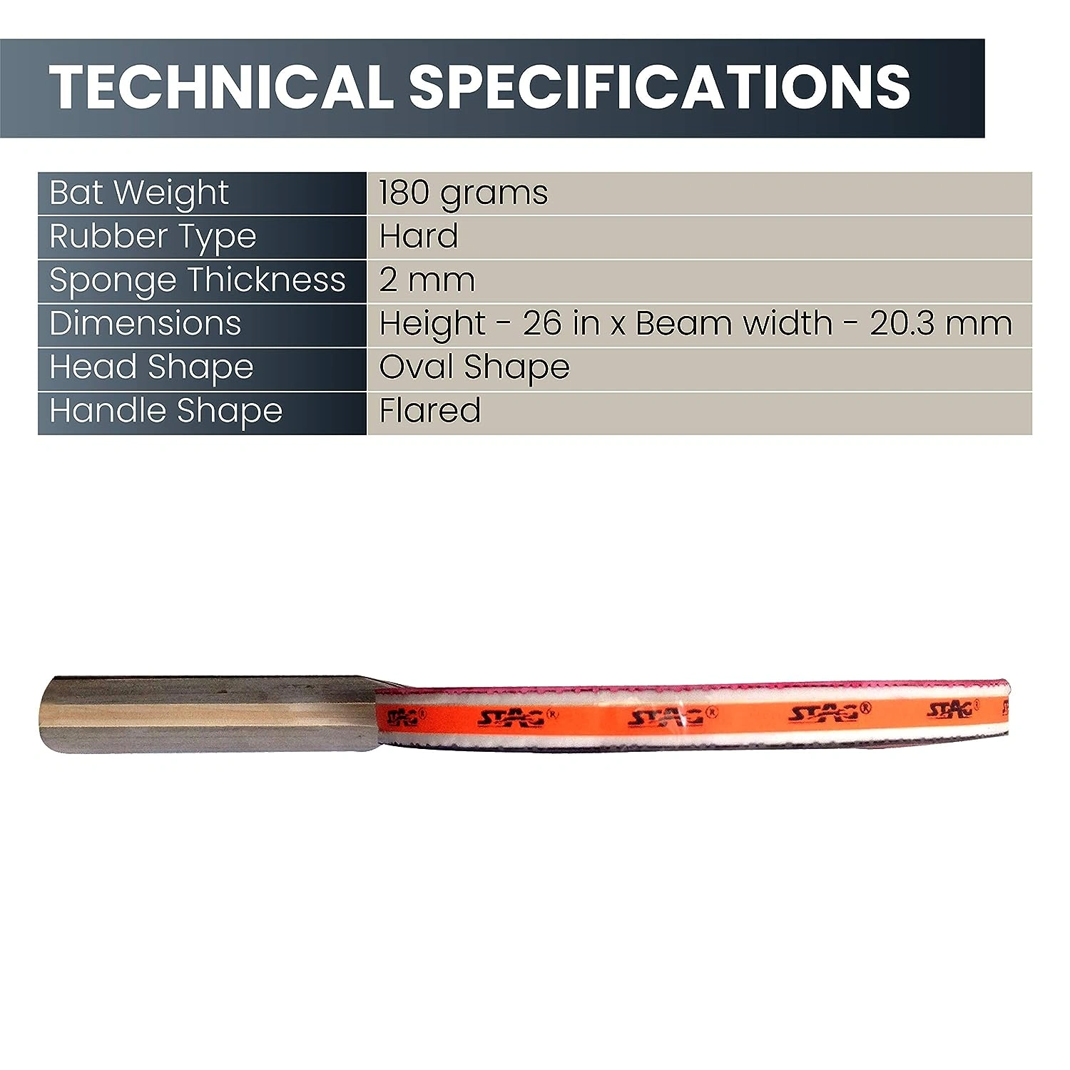 Stag International Table Tennis Racquet-2