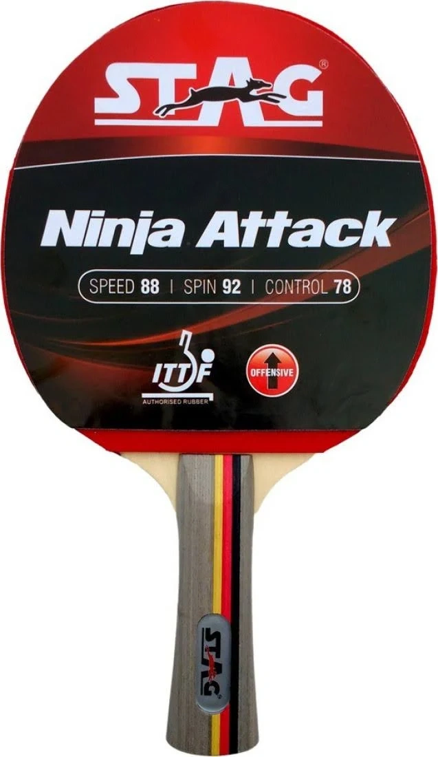 Stag Ninja Attack Table Tennis Bat-3457