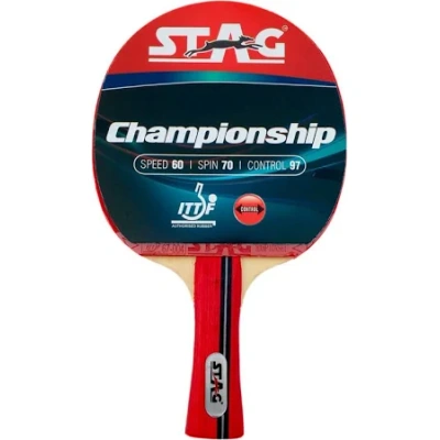STAG Championship ITTF Approved Rubber Intermediate Table Tennis Bat