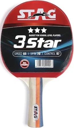 Stag 3 Star Table Tennis Bat-44805