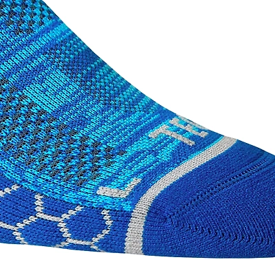 TEGO Drill Ankle Nylon-Coolmax Socks (1pair)-BLUE GREY-S-5