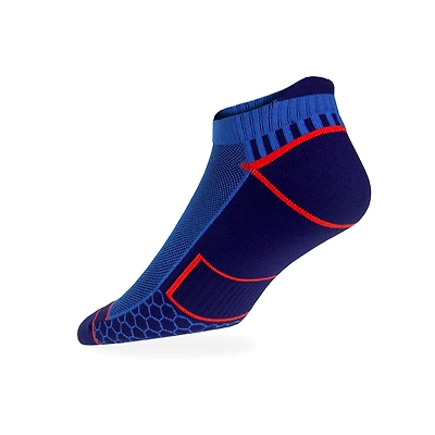 TEGO Drill Ankle Nylon-Coolmax Socks (1pair)-BLUE ORANGE-S-5
