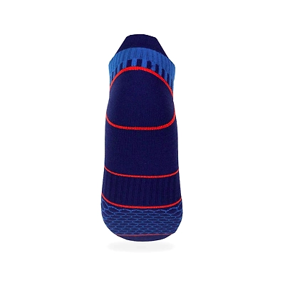 TEGO Drill Ankle Nylon-Coolmax Socks (1pair)-BLUE ORANGE-S-3