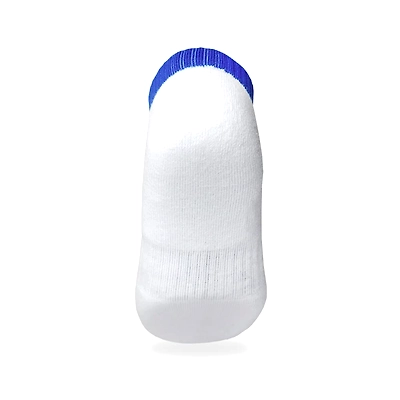 TEGO Men's No-Show Cotton Blend Socks (1 Pair)-WHITE BLUE-M-3