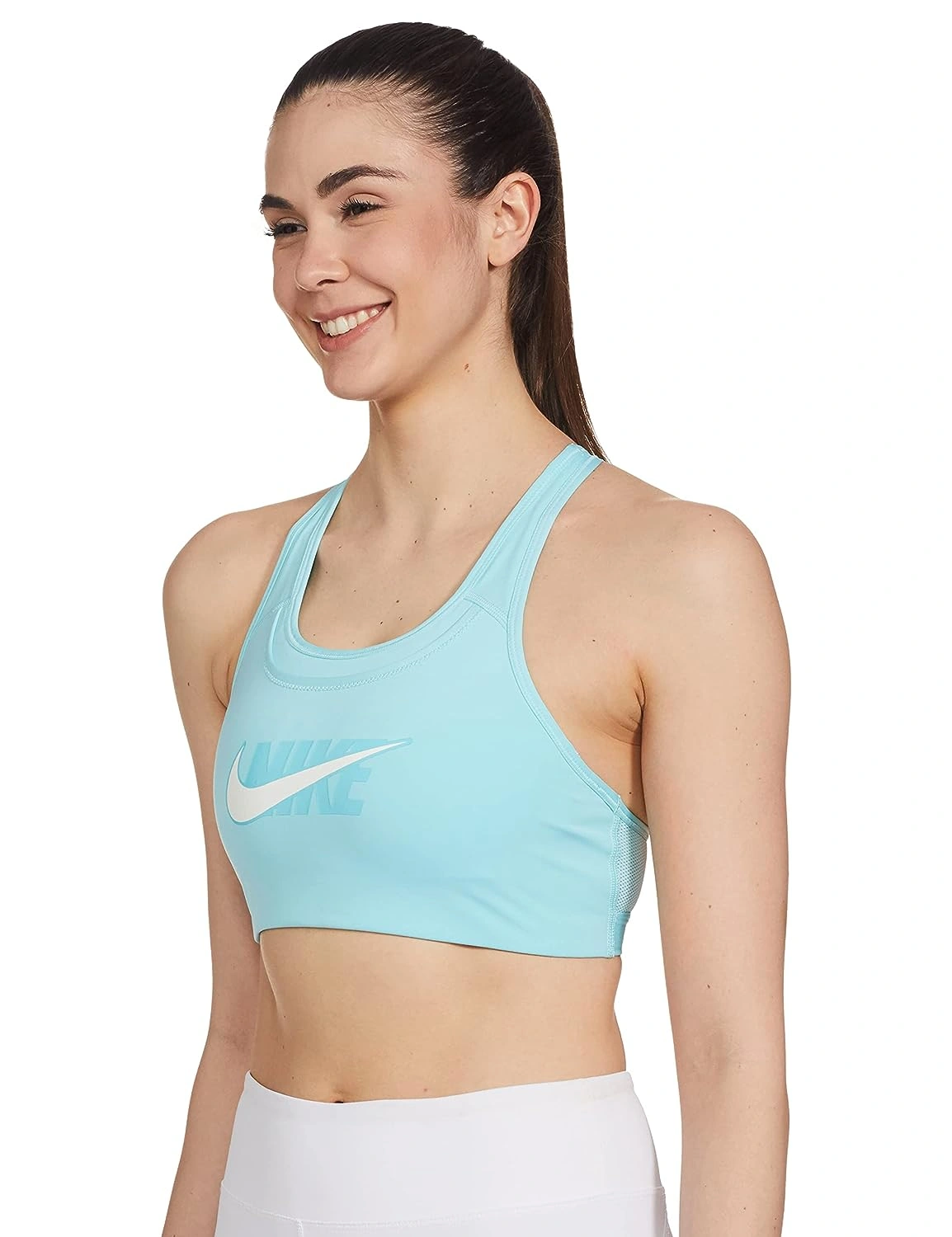 Nike Dri FIT Swoosh Icon Clash Sports Bra-Sky Blue-XL-3