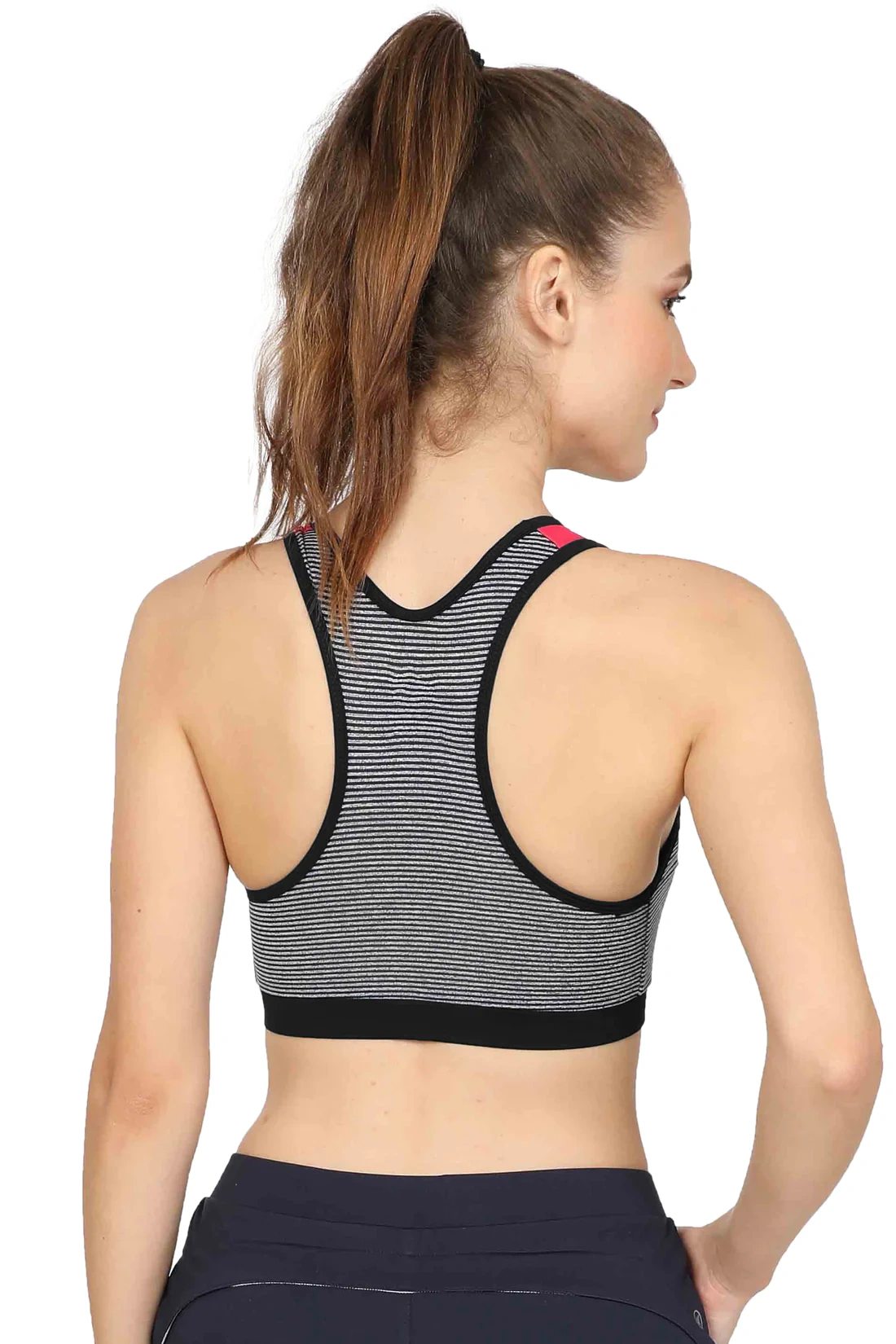 LAASA SPORTS MEDIUM IMPACT TRAINING SPORTS BRA-M-Black-2