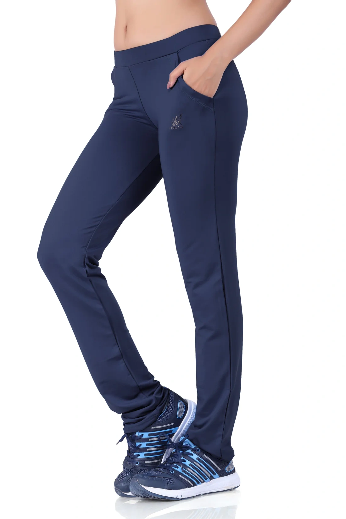 ANTRUE Solid Women Blue Track Pants - Buy ANTRUE Solid Women Blue Track  Pants Online at Best Prices in India | Flipkart.com