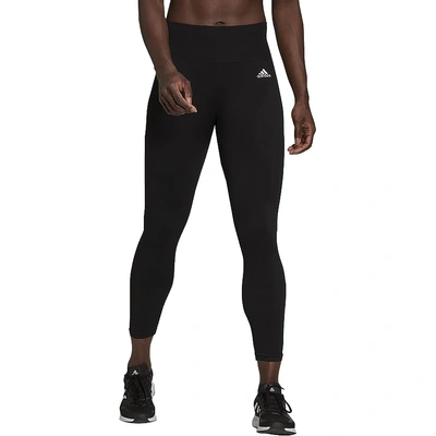ADIDAS AEROKNIT YOGA SEAMLESS 7/8 TIGHTS: High-Rise, Moisture-Wicking Yoga Tights for a Distraction-Free Practice, Made with Recycled Materials