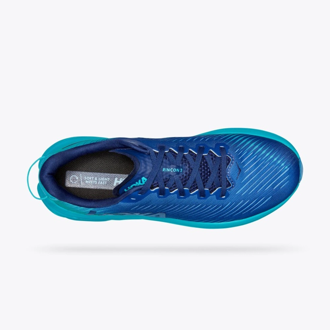 Hoka One One Rincon 3 Men's Running Shoes-BLUING/SCUBA BLUE-10-5