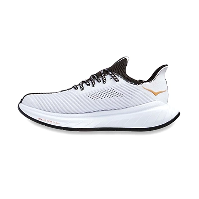 HOKA Men's Carbon X3 Performance Running Shoe-BLACK / WHITE-11-1