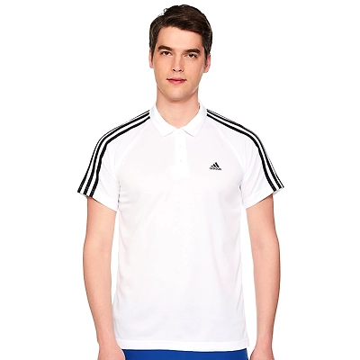 Adidas Men's Fitted Polo Shirt with AEROREADY Technology: Enhance Your Performance with Moisture-Wicking Comfort and Style-XXL-1
