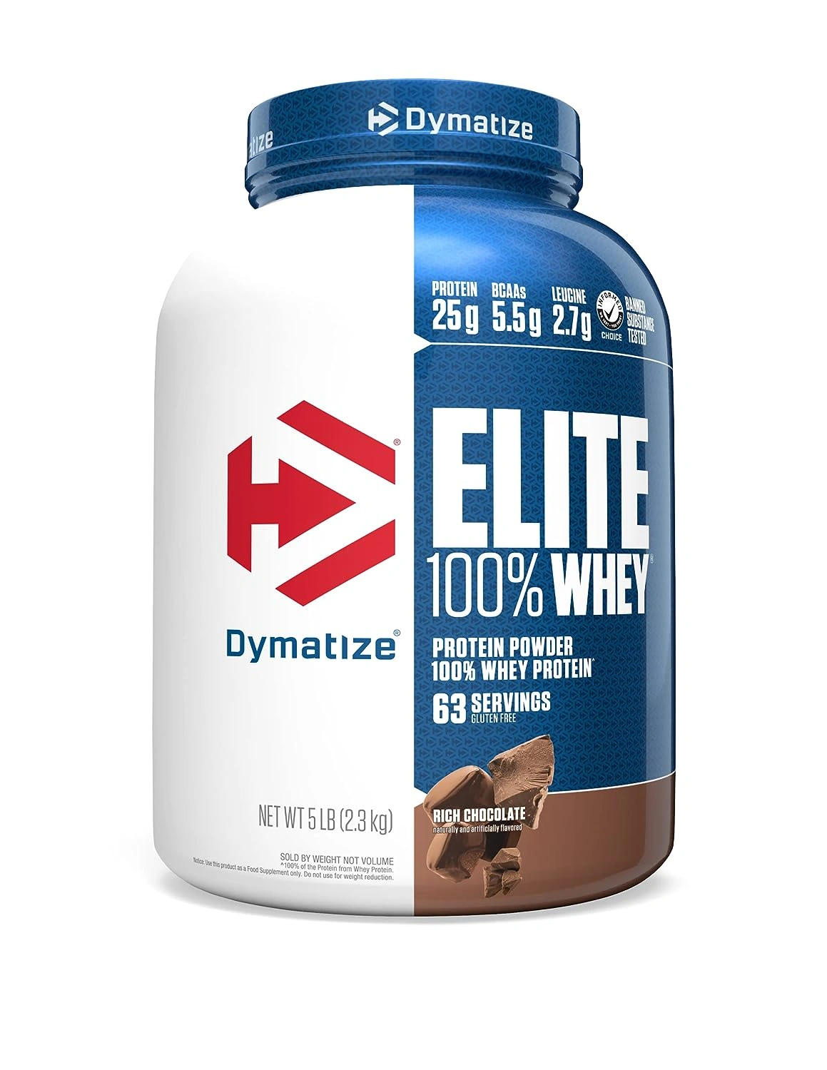 Dymatize Nutrition Elite Whey Protein Powder: Superior Blend of Whey Protein for Optimal Muscle Growth and Recovery-38091