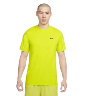 Nike Men Dri-Fit Uv Hyverse Short-Sleeve Fitness Top