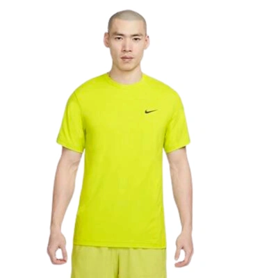 Neon yellow hot sale nike top