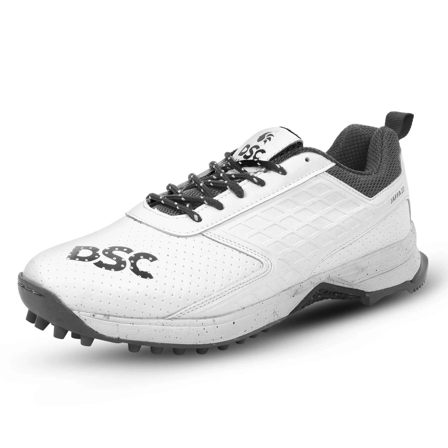 DSC Jaffa 22 Cricket Shoes for Men: Lightweight and Durable Cricket Shoes with Synthetic Leather Upper and Rubber Outsole-51639