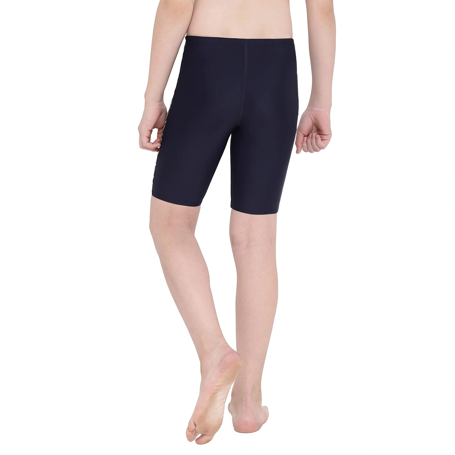 Speedo Medley Logo Jammer, Boys-TRUE NAVY / SPRITZ-24-2