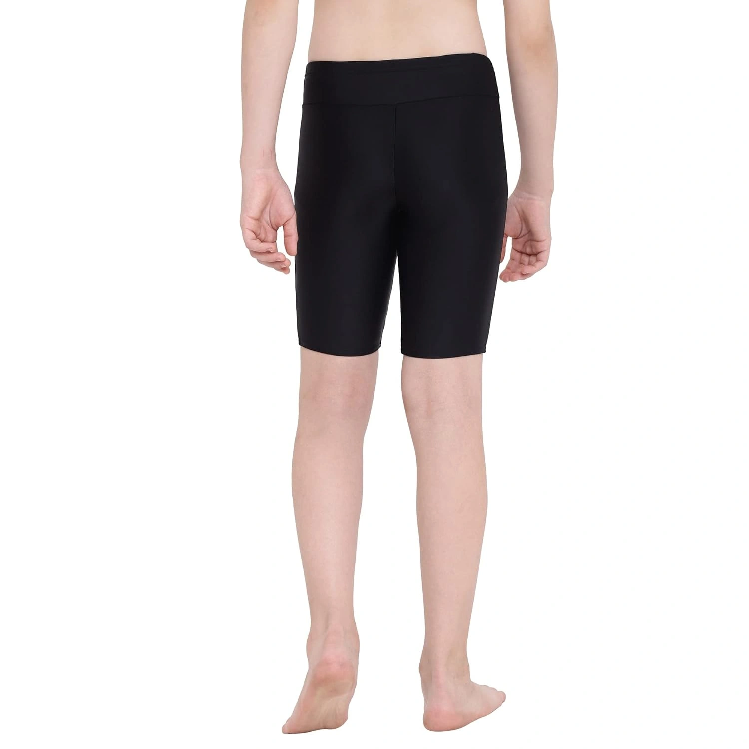 Speedo Essential Houston Jammer, Junior Boy-BLACK / BLUE FLAME-24-2