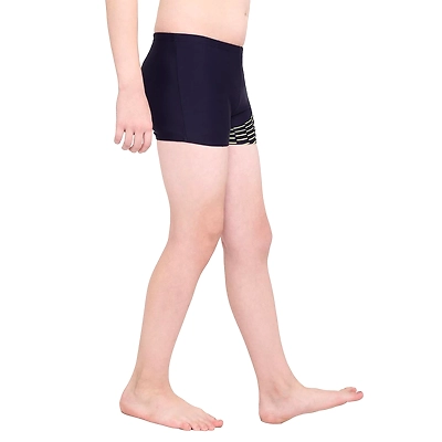 Speedo Medley Logo Aqua Short, Boys-TRUE NAVY / SPRITZ-24-5