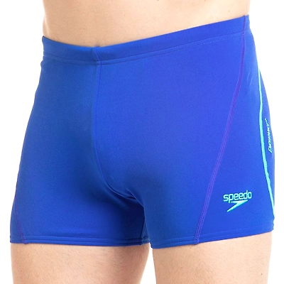 Speedo Essential Splice Aquashort For Male-BEAUTIFUL BLUE/GREEN GLOW-36-5