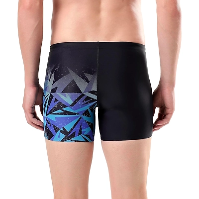 Speedo Hyper Boom V Cut Aquashort-TRUE NAVY / BLUE FLAME / PO-34-3
