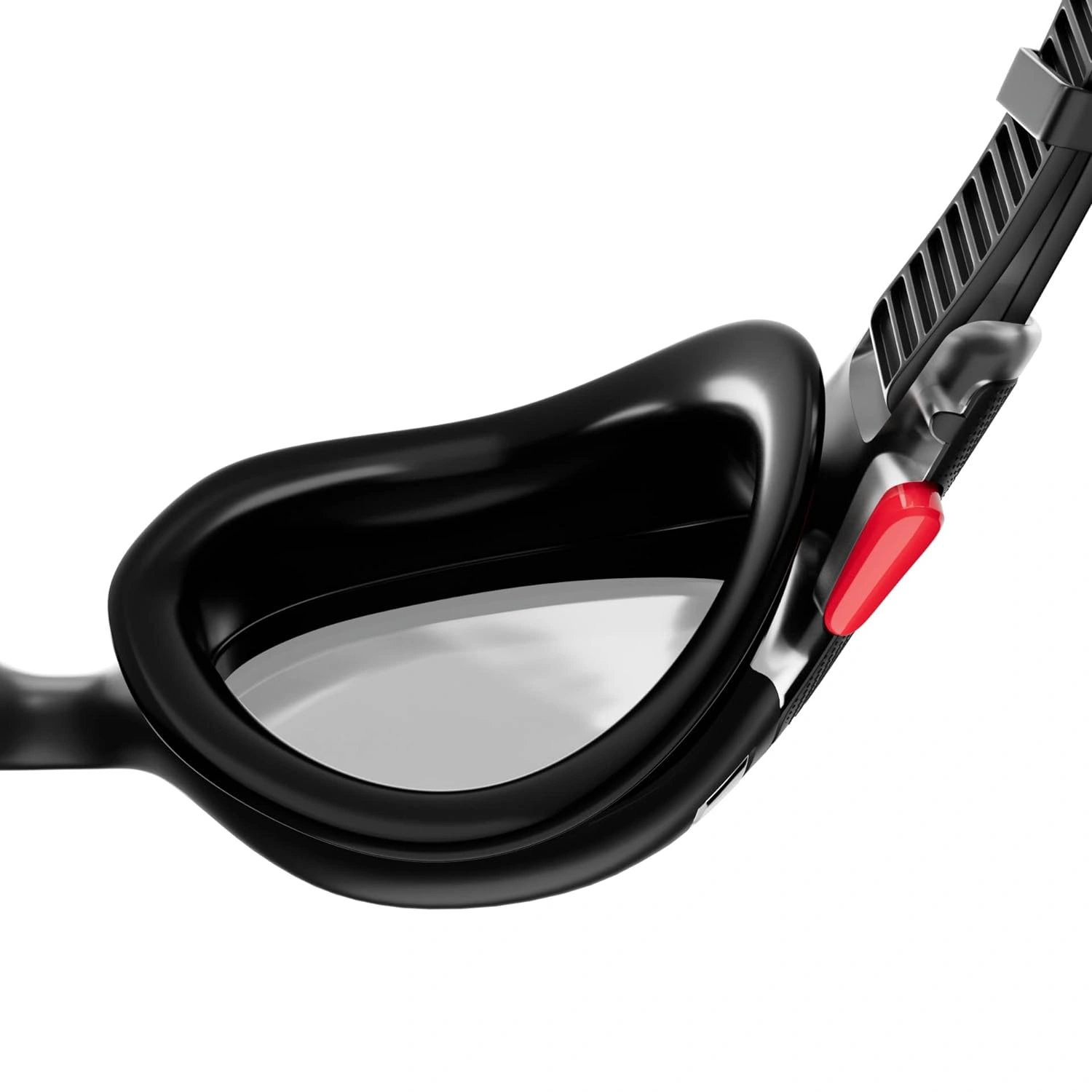 Speedo Unisex Adult Biofuse.2.0 Swimming Goggles-BLACK/SMOKE-SR-5